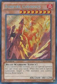 Bonfire Colossus - Cosmo Blazer - YuGiOh card