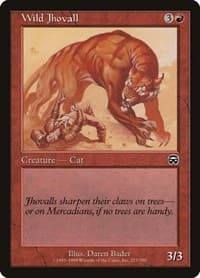 Wild Jhovall - Mercadian Masques - Magic: The Gathering card