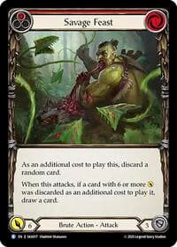 Savage Feast - Silver Age Chapter 1 - Flesh and Blood TCG card