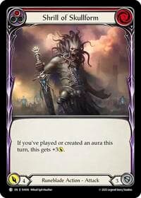 Shrill of Skullform (Red) - Silver Age Chapter 1 - Flesh and Blood TCG card