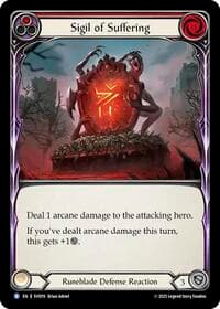Sigil of Suffering - Silver Age Chapter 1 - Flesh and Blood TCG card