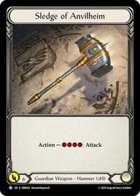 Sledge of Anvilheim - Silver Age Chapter 1 - Flesh and Blood TCG card