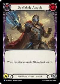 Spellblade Assault (Red) - Silver Age Chapter 1 - Flesh and Blood TCG card