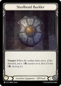 Steelbraid Buckler - Silver Age Chapter 1 - Flesh and Blood TCG card