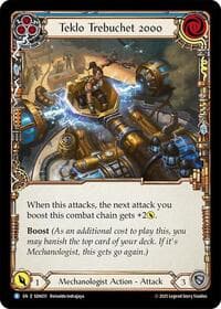 Teklo Trebuchet 2000 - Silver Age Chapter 1 - Flesh and Blood TCG card