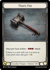 Titan's Fist - Silver Age Chapter 1 - Flesh and Blood TCG card