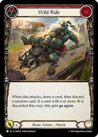 Wild Ride (Red) - Silver Age Chapter 1 - Flesh and Blood TCG card