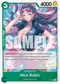 Nico Robin (Heroines Battle Pack) - One Piece Promotion Cards - One Piece Card Game card