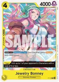 Jewelry Bonney (Heroines Battle Pack) - One Piece Promotion Cards - One Piece Card Game card