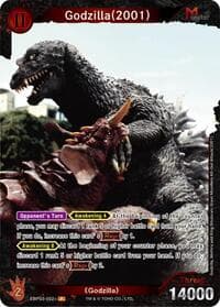 Godzilla (2001) (EBP03-002+) - Booster Set 3: Resonance of Rivals - Godzilla Card Game card