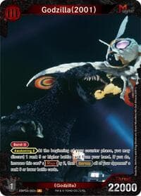Godzilla (2001) (EBP03-003+) - Booster Set 3: Resonance of Rivals - Godzilla Card Game card