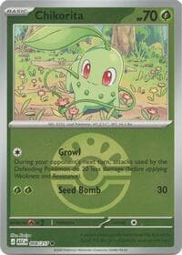 Chikorita (Friend Ball) - ME: Ascended Heroes - Pokemon card