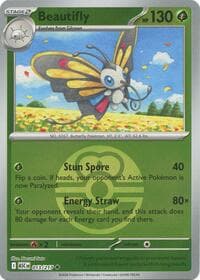 Beautifly - 013/217 (Love Ball) - ME: Ascended Heroes - Pokemon card