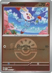 Scorbunny - 036/217 (Friend Ball) - ME: Ascended Heroes - Pokemon card