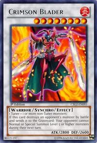 Crimson Blader - Cosmo Blazer - YuGiOh card