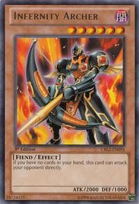Infernity Archer - Cosmo Blazer - YuGiOh card