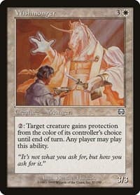 Wishmonger - Mercadian Masques - Magic: The Gathering card
