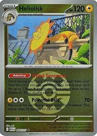 Heliolisk - 064/217 (Quick Ball) - ME: Ascended Heroes - Pokemon card