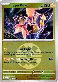 Tapu Koko (Quick Ball) - ME: Ascended Heroes - Pokemon card