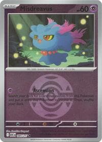 Misdreavus - 085/217 (Dusk Ball) - ME: Ascended Heroes - Pokemon card