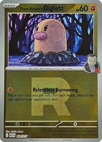 Team Rocket's Diglett (Team Rocket) - ME: Ascended Heroes - Pokemon card