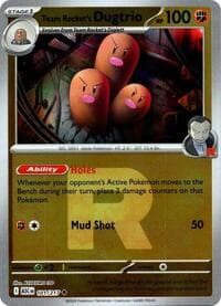 Team Rocket's Dugtrio - 101/217 (Team Rocket) - ME: Ascended Heroes - Pokemon card