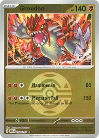 Groudon (Dusk Ball) - ME: Ascended Heroes - Pokemon card