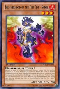 Brotherhood of the Fire Fist - Spirit - Cosmo Blazer - YuGiOh card