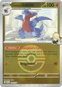 Cynthia's Gabite (Poke Ball) - ME: Ascended Heroes - Pokemon card