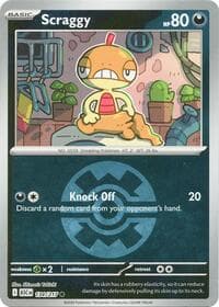 Scraggy (Quick Ball) - ME: Ascended Heroes - Pokemon card