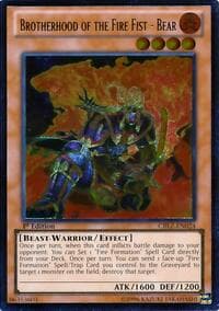 Brotherhood of the Fire Fist - Bear (UTR) - Cosmo Blazer - YuGiOh card
