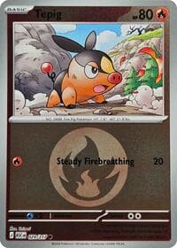 Tepig (Energy Symbol Pattern) - ME: Ascended Heroes - Pokemon card