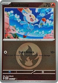 Scorbunny - 036/217 (Energy Symbol Pattern) - ME: Ascended Heroes - Pokemon card