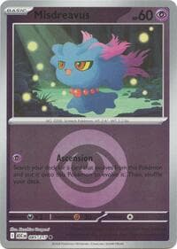 Misdreavus - 085/217 (Energy Symbol Pattern) - ME: Ascended Heroes - Pokemon card