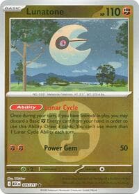Lunatone (Energy Symbol Pattern) - ME: Ascended Heroes - Pokemon card