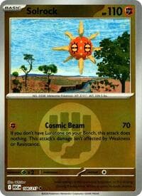 Solrock (Energy Symbol Pattern) - ME: Ascended Heroes - Pokemon card