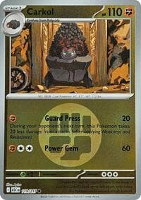 Carkol (Energy Symbol Pattern) - ME: Ascended Heroes - Pokemon card