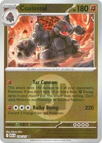 Coalossal (Energy Symbol Pattern) - ME: Ascended Heroes - Pokemon card