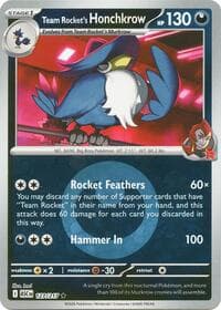 Team Rocket's Honchkrow (Energy Symbol Pattern) - ME: Ascended Heroes - Pokemon card