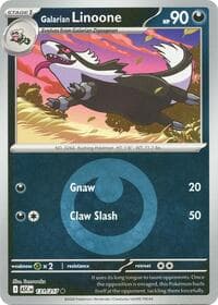 Galarian Linoone (Energy Symbol Pattern) - ME: Ascended Heroes - Pokemon card