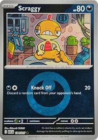 Scraggy (Energy Symbol Pattern) - ME: Ascended Heroes - Pokemon card