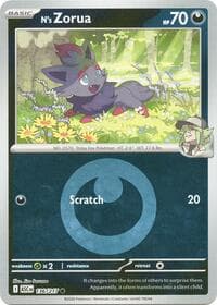 N's Zorua (Energy Symbol Pattern) - ME: Ascended Heroes - Pokemon card