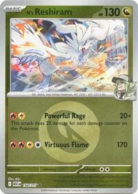 N's Reshiram (Energy Symbol Pattern) - ME: Ascended Heroes - Pokemon card