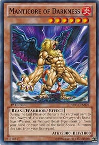Manticore of Darkness - Structure Deck: Onslaught of the Fire Kings - YuGiOh card