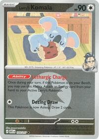 Larry's Komala (Energy Symbol Pattern) - ME: Ascended Heroes - Pokemon card