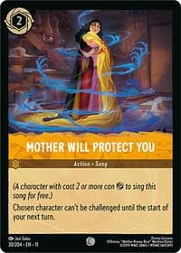 Mother Will Protect You - Winterspell - Disney Lorcana card
