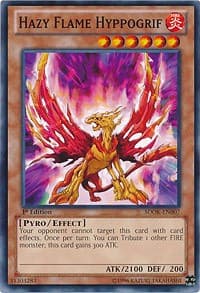 Hazy Flame Hyppogrif - Structure Deck: Onslaught of the Fire Kings - YuGiOh card