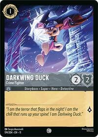 Darkwing Duck - Crime Fighter - Winterspell - Disney Lorcana card