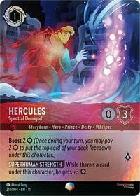 Hercules - Spectral Demigod (Epic) - Winterspell - Disney Lorcana card