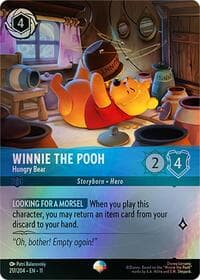 Winnie the Pooh - Hungry Bear (Epic) - Winterspell - Disney Lorcana card